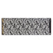 Solar Light Wall Art Warm White Decorations 20cm x 62cm Black X 1