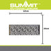 Solar Light Wall Art Warm White Decorations 20cm x 62cm Black X 1