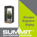 Solar Wall Light & Planter Warm White Decorations