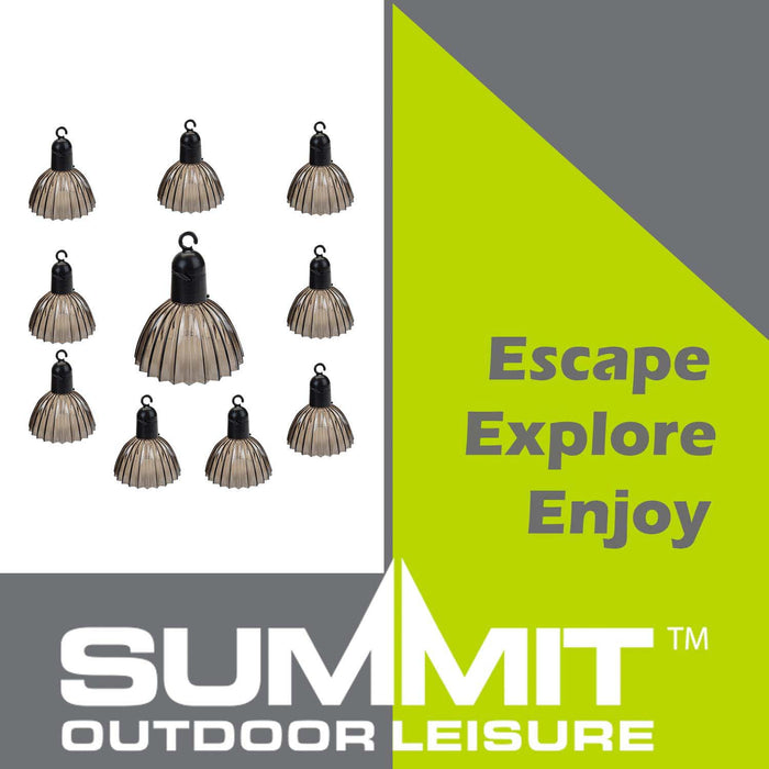 Solar Lights With Smoky Shade Warm White Light 3. 8m 10