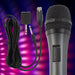 Wired Karaoke Microphone & Adapter - Boom