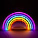 Novelty Light Rainbow Cute Lighting Decoration 28 x 17 x 1.8cm Multi-Coloured