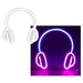 Headphone Mancave Neon Light USB Powered Multi - 28cm x 28cm