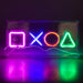 Novelty Light Gamer Icon Gaming Room Lighting 30 x 25 x 5cm Multi-Coloured