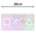 Novelty Light Gamer Icon Gaming Room Lighting 30 x 25 x 5cm Multi-Coloured