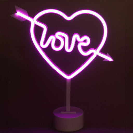 Novelty Love Light Home Room Decor Cute Lighting Decoration 31 x 18 x 4cm Multi-Coloured