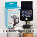 Orma Solar Security Light House Protection Black - 16cm x 10cm