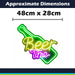 Beer Time Mancave Neon Light USB Powered Multi - 48cm x 28cm