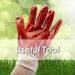 Gardening Work Gloves Dipped Red Garden Tools Accessories