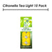 Citronella Tealight Candles Insect Repellent, Pack of 10 4cm Yellow