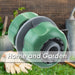 Hose Connector Half Inch Gardening Tools Accessories, Garden Work 4. 5cm Green