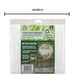 Plant Protection Bags 2 Pack Horticultural Bag for Plants 2 x 60 x 80cm White