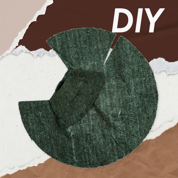 12" Jute Basket Liner Gardening Tools Accessories, Garden Work Green