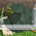 12" Jute Basket Liner Gardening Tools Accessories, Garden Work 30cm Green