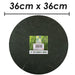 14" Jute Basket Liner Gardening Tools Accessories, Garden Work  36cm Green