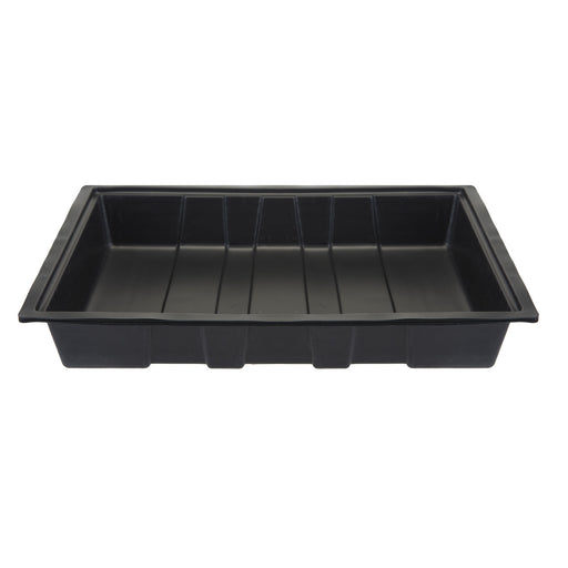 Seedling Trays Set of 6 35cm Gardening Tools Accessories Pack of 6 35cm Black