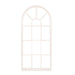 Arched Garden Mirror for Gardens Distressed 2. White