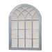 Arched Garden Mirror for Gardens Distressed 50. 78. X Grey