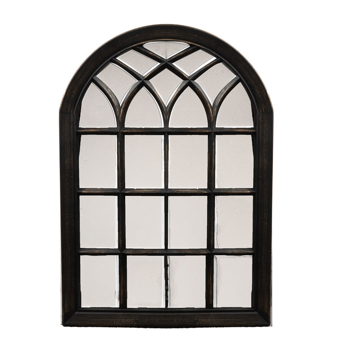 Arched Garden Mirror for Gardens Distressed 50. 78. X Bronze
