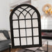 Arched Garden Mirror Mirror for Gardens Distressed 50. 5cm X 78. 5cm X 3cm Bronze