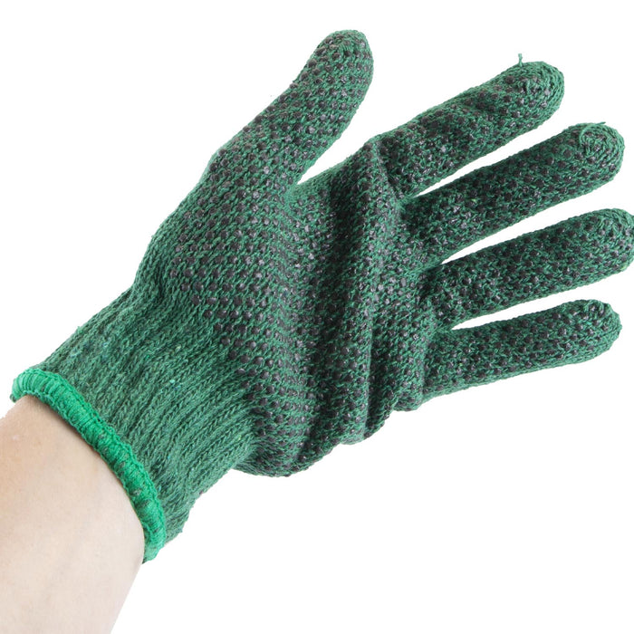 Garden Gloves Rubber Dot Grip Strech Tools Accessories 2 One Size