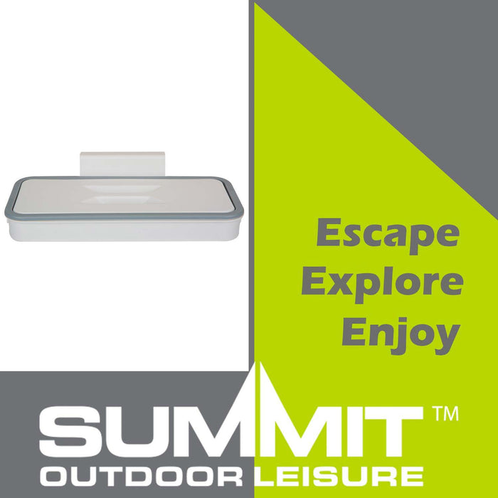 Door Trash Bin Over Drawer Light Weight Grey