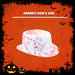 Halloween Bloody Top Hat Fancey Dress Trick or Treat Party White