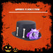 Top Hat Voodoo Bone Fancey Dress Hat Halloween Party, Trick or Treat 32cm Black