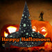 Halloween Witch Hat Glow in the Dark Hallows Party, Trick or Treat 44.