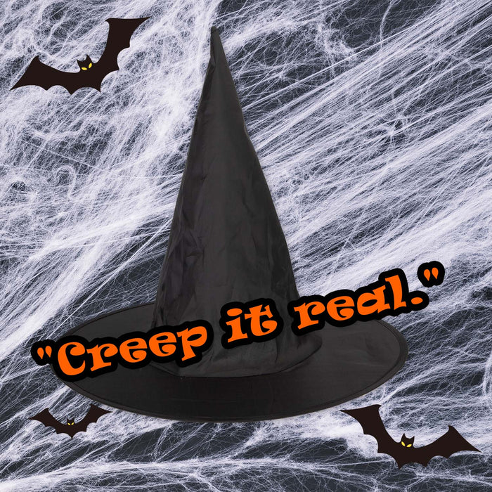 Halloween Witches Hat | Party Accessories | Black