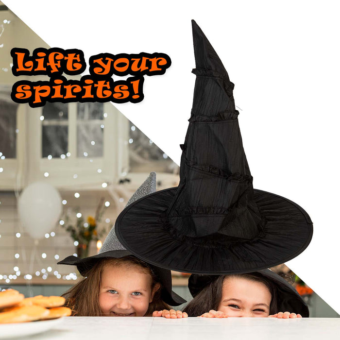 Halloween Wicked Witch Hat | Party Accessories | Black