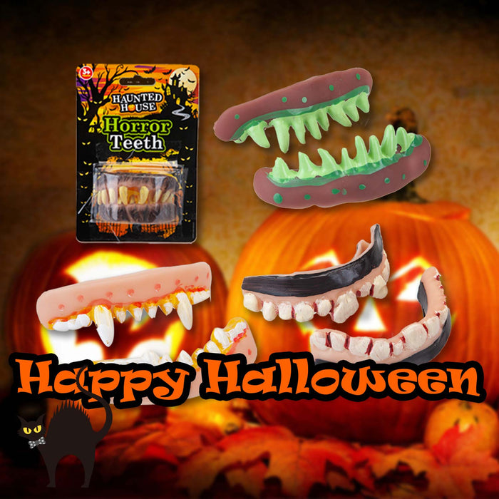 Halloween Horror Teeth 1 Piece Mystery Bag , 16cm MultiColour