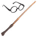 Halloween Wizard Wand & Spectacles | Party Accessories | Wizards Set