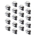 Halloween Skulls Decoration | 18 Pack | Party Decoration | White