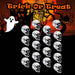 Halloween Skulls Decoration | 18 Pack | Party Decoration | White
