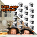 Halloween Skulls Decoration | 18 Pack | Party Decoration | White