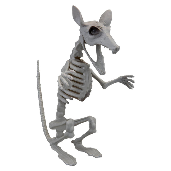 Halloween Skeleton Rat Decoration | Party Accessories | White