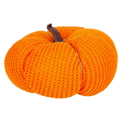 Pumpkin Soft Toy Halloween Themed Plush 5.5cm x 10.5cm White X 1