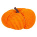 Pumpkin Soft Toy Halloween Themed Plush 5.5cm x 10.5cm White X 1