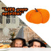 Pumpkin Soft Toy Halloween Themed Plush 5.5cm x 10.5cm White X 1