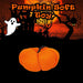Pumpkin Soft Toy Halloween Themed Plush 10cm x 22cm Purple X 1