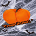 Pumpkin Soft Toy Halloween Themed Plush 10cm x 22cm Purple X 1