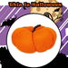 Pumpkin Soft Toy Halloween Themed Plush 10cm x 22cm Purple X 1