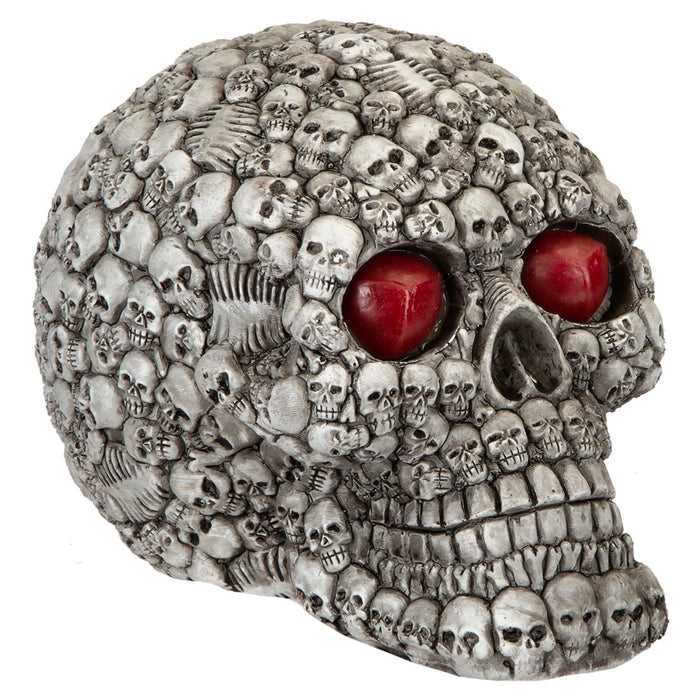 Halloween Skull LED Decoration | Party Accessories | Grey