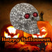 Halloween Skull LED Decoration | Party Accessories | Grey