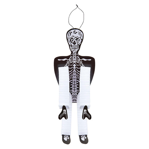 Halloween Hanging Skeleton Decoration Trick or Treat Party 90cm White