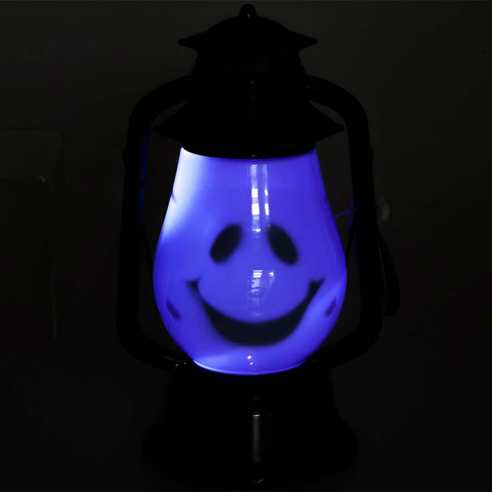 Spooky Lantern with Voice & Sound Try Me Function Trick or Treat Party  Black