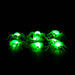 Halloween Spider Lights LED Set of 8 Trick or Treat Party Set of 8 Green