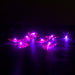 Halloween Bat Lights LED Set of 8 Trick or Treat Party Set of 8 Purple