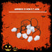Halloween Skull Lights LED Set of 8 Trick or Treat Party of